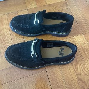 Dr. Marten Adrian Snaffle Suede Loafers